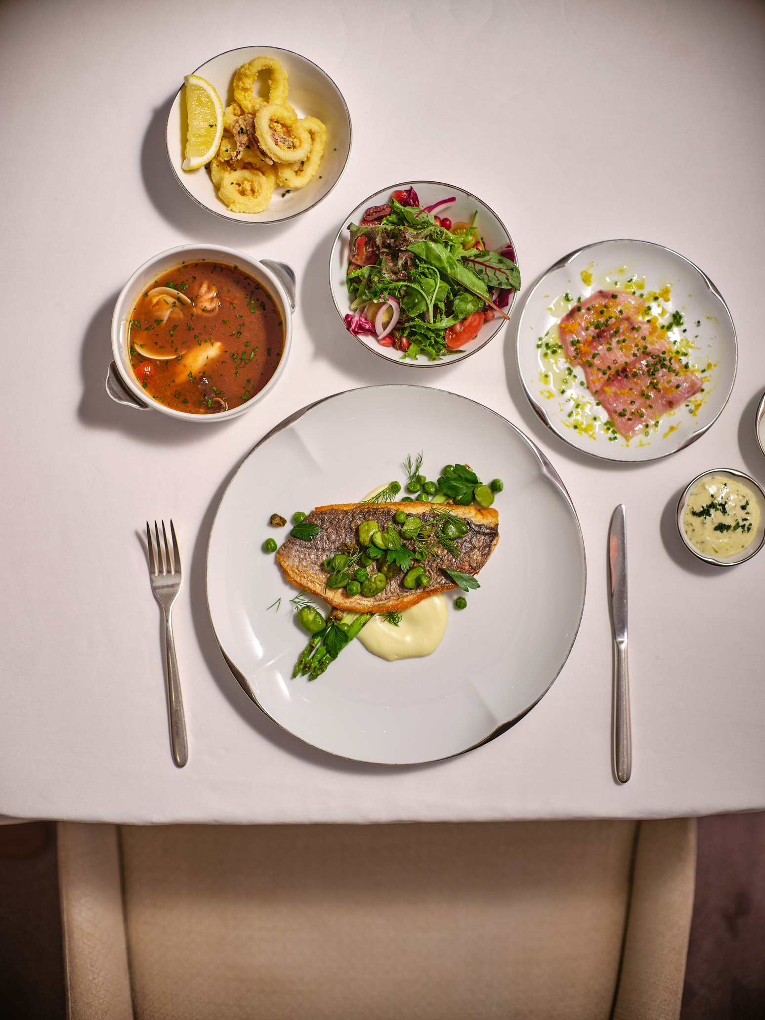 Embassy Room La Marina at Park Hyatt Bangkok IL PRANZO 3-Course Set Lunch (Included 1 bottle of mineral water) 