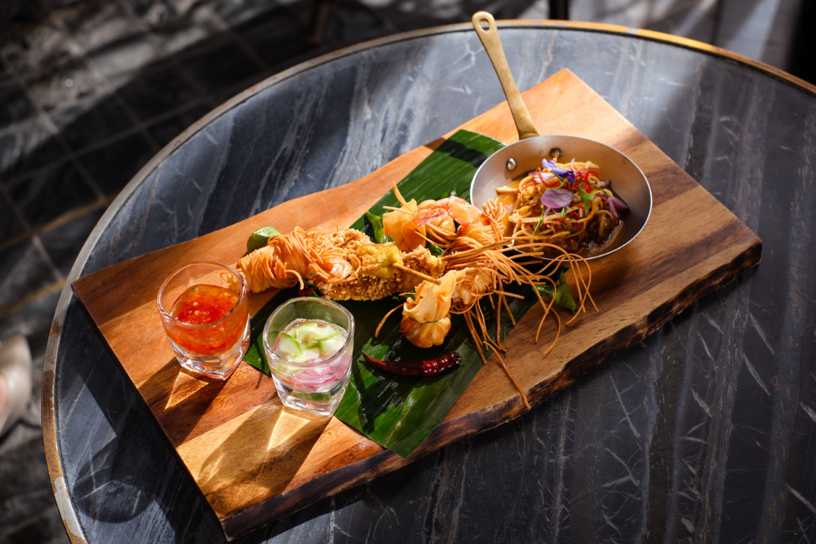 Nimitr Rooftop by 137 Pillars New: Choose 4 Dishes (Food Only)