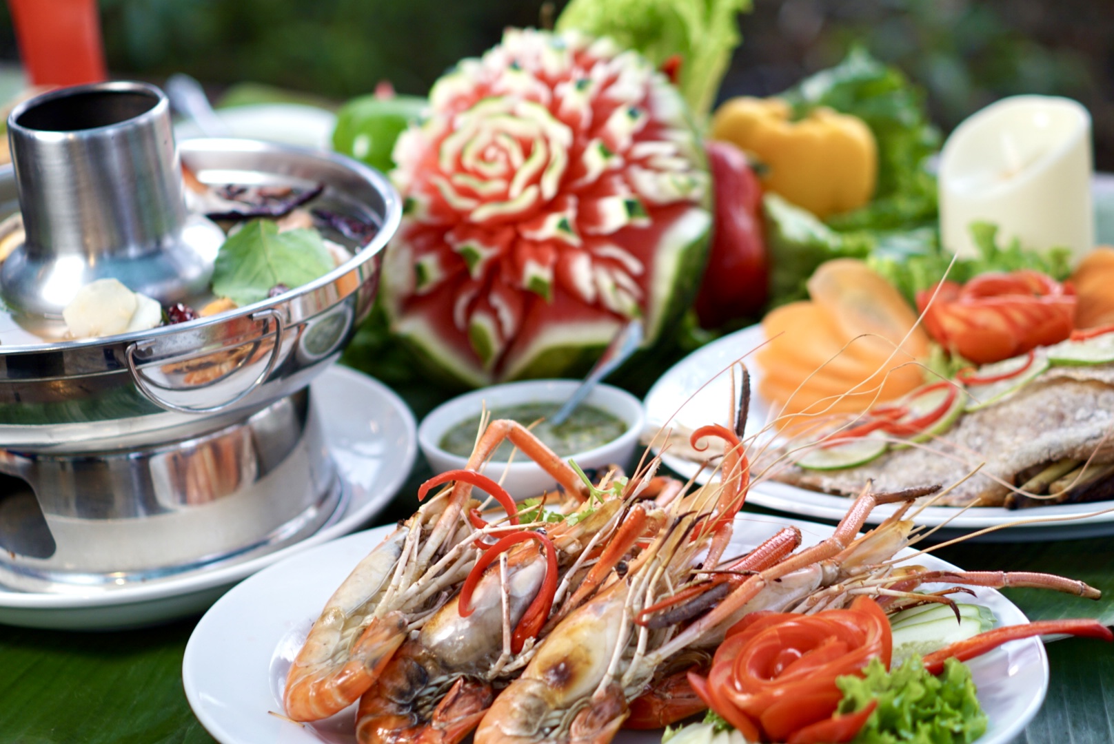 Palm Terrace Restaurant @Jomtien Palm Beach Hotel & Resort (Pattaya) Sip & Dine for 2 People