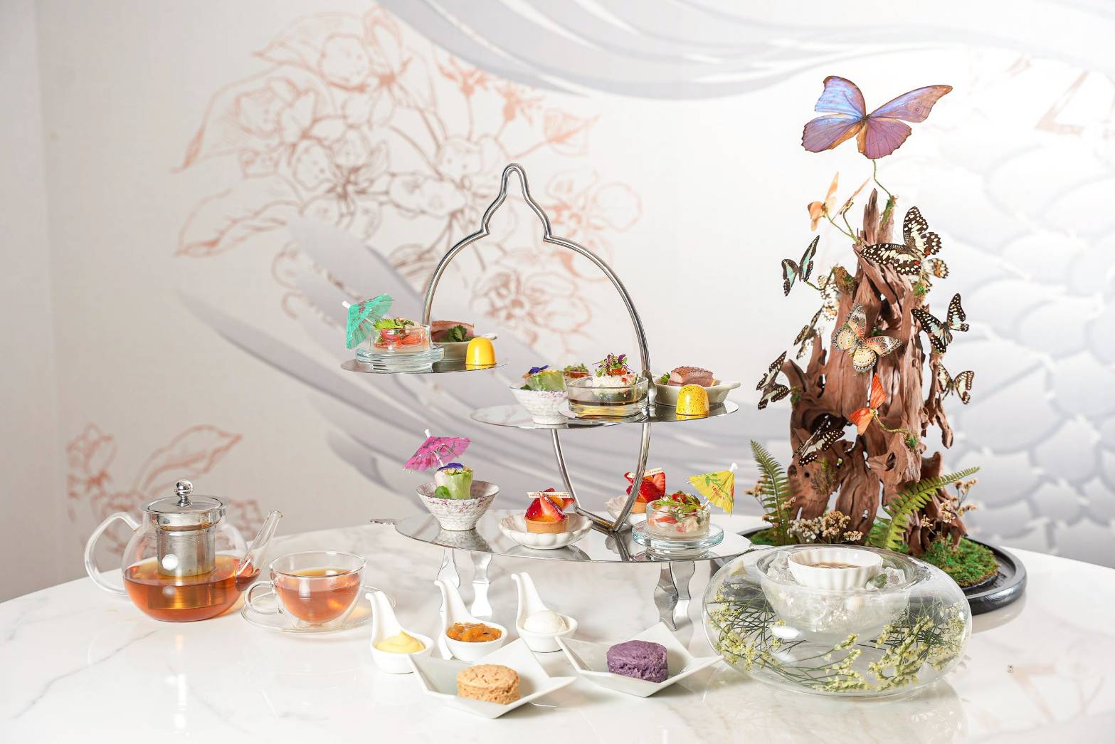 The Bakery at The Athenee Hotel Enchanted Garden Afternoon Tea for 2 People