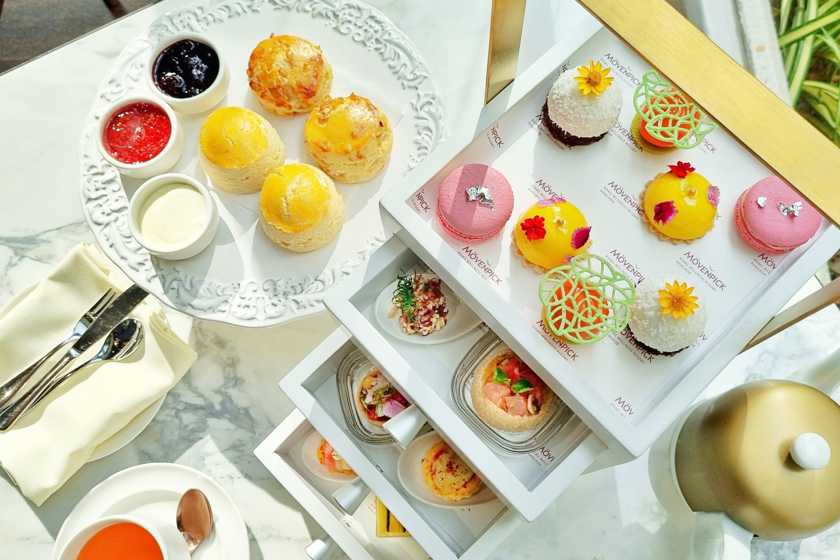 Bittersweet Mövenpick BDMS Wellness Resort Flavours of Siam Afternoon Tea