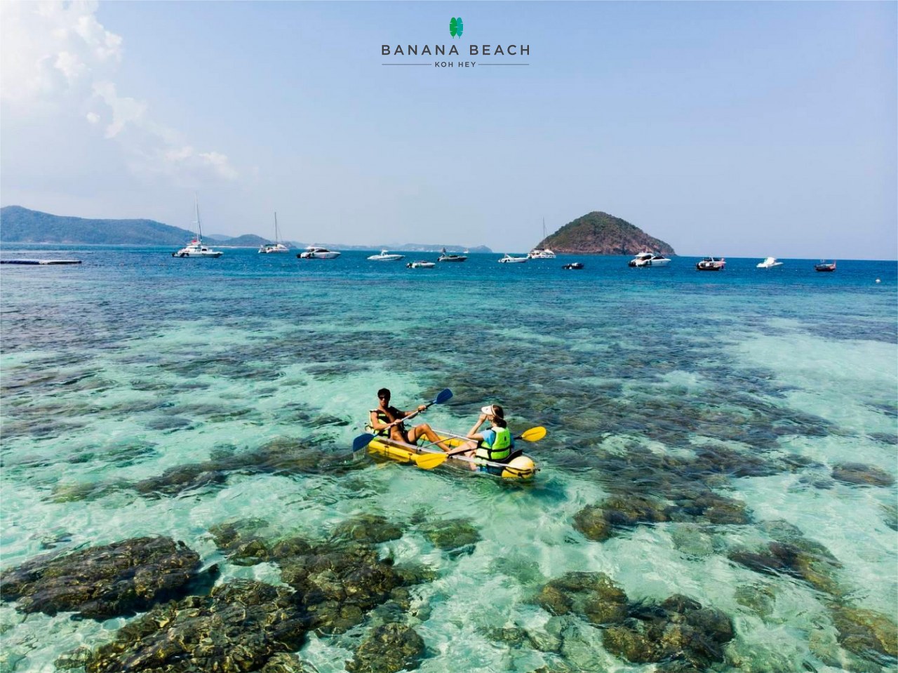 บานาน่าบีช เกาะเฮ (ภูเก็ต) Package A Speed Boat+ Clear Kayak