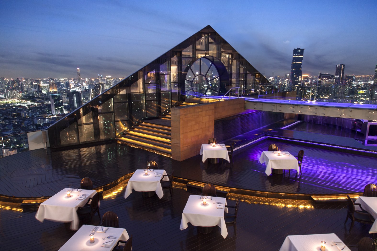 Breeze Restaurant, Tower Club at Lebua 3-Course Vegetarian Set for 1 Person