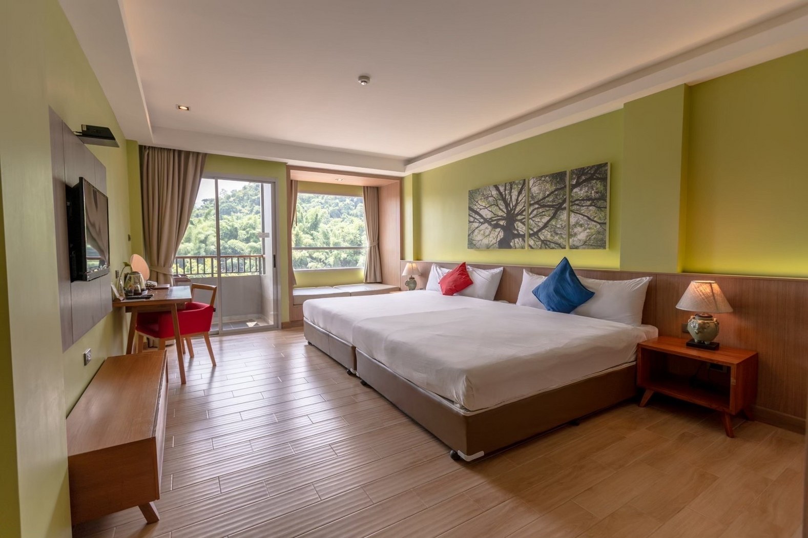 River Kwai Village Hotel Staycation (Kanchanaburi) Cliff Wing Room 1 Night 