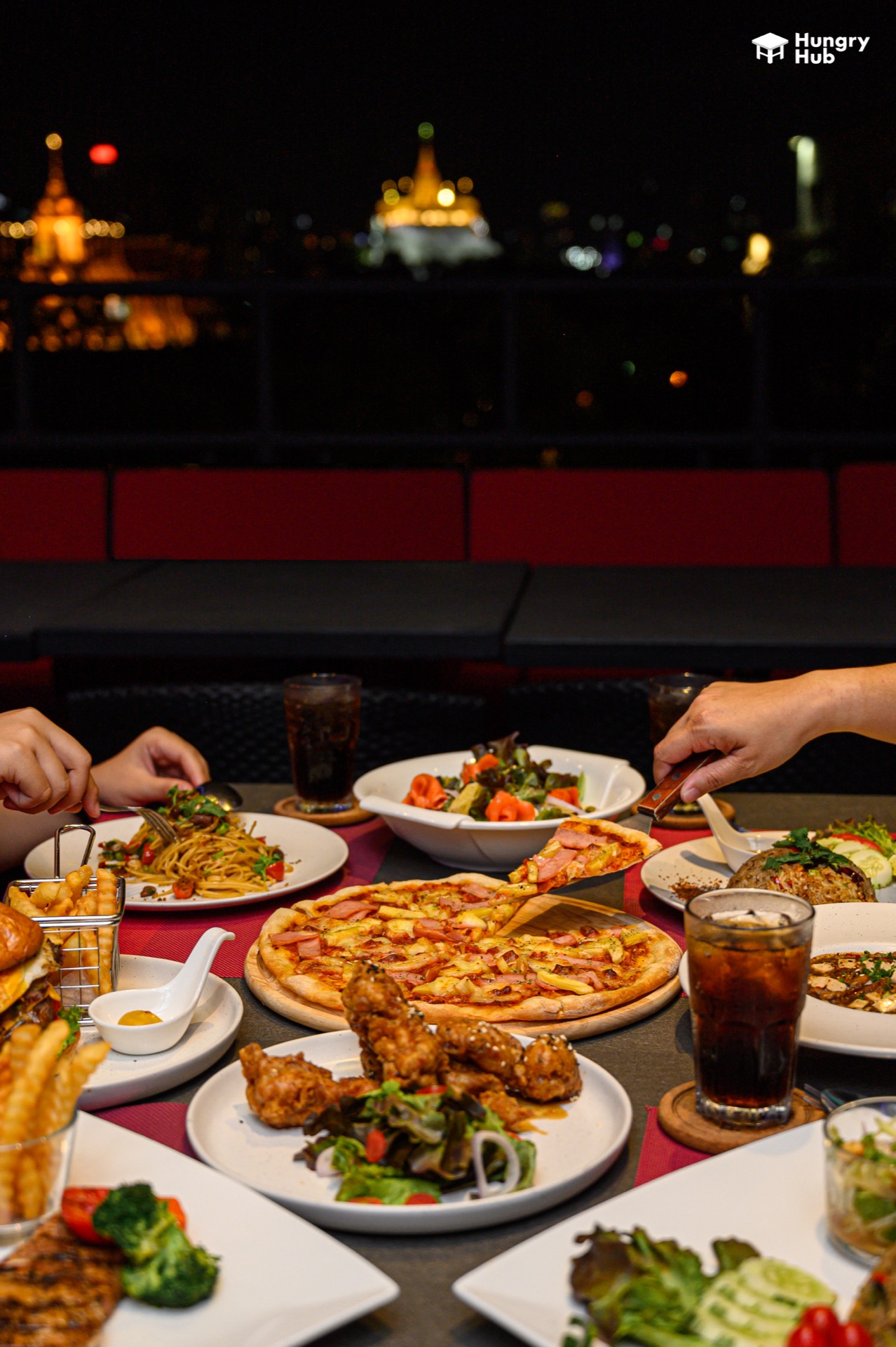 The Press Sky Bar Rooftop Panoramic Views Craft Cocktails Bangkok 