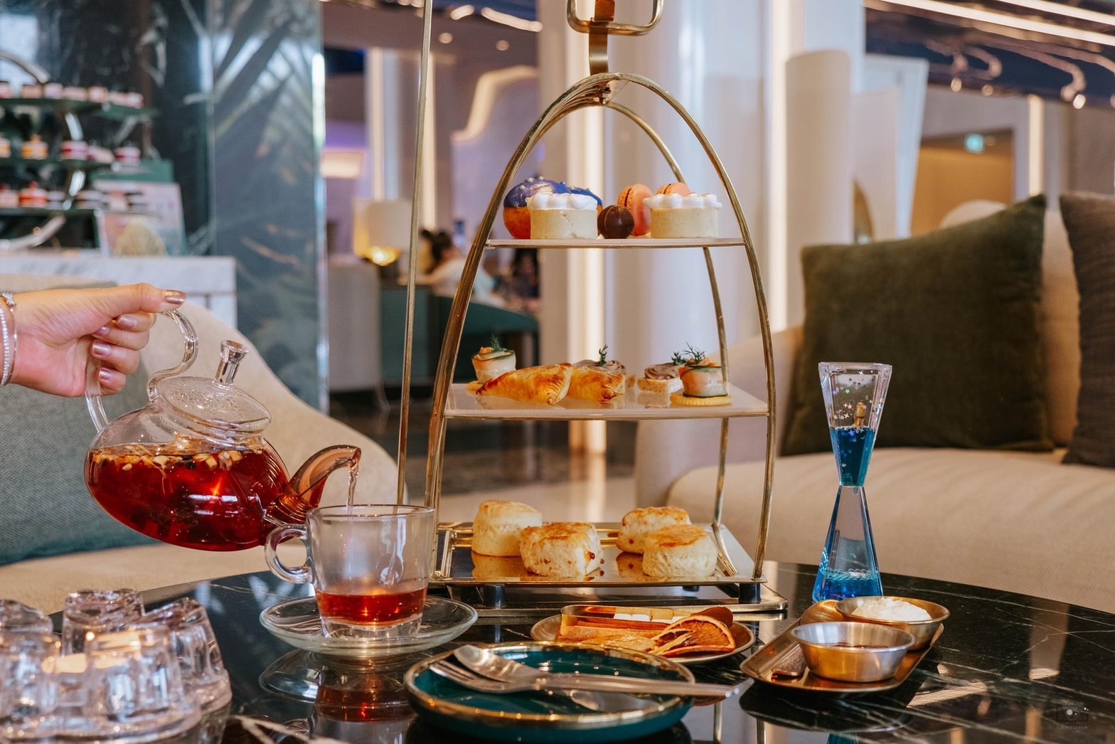 Oort Cloud Tea Room at Grande Centre Point Space | Cosmic Afternoon Tea ...