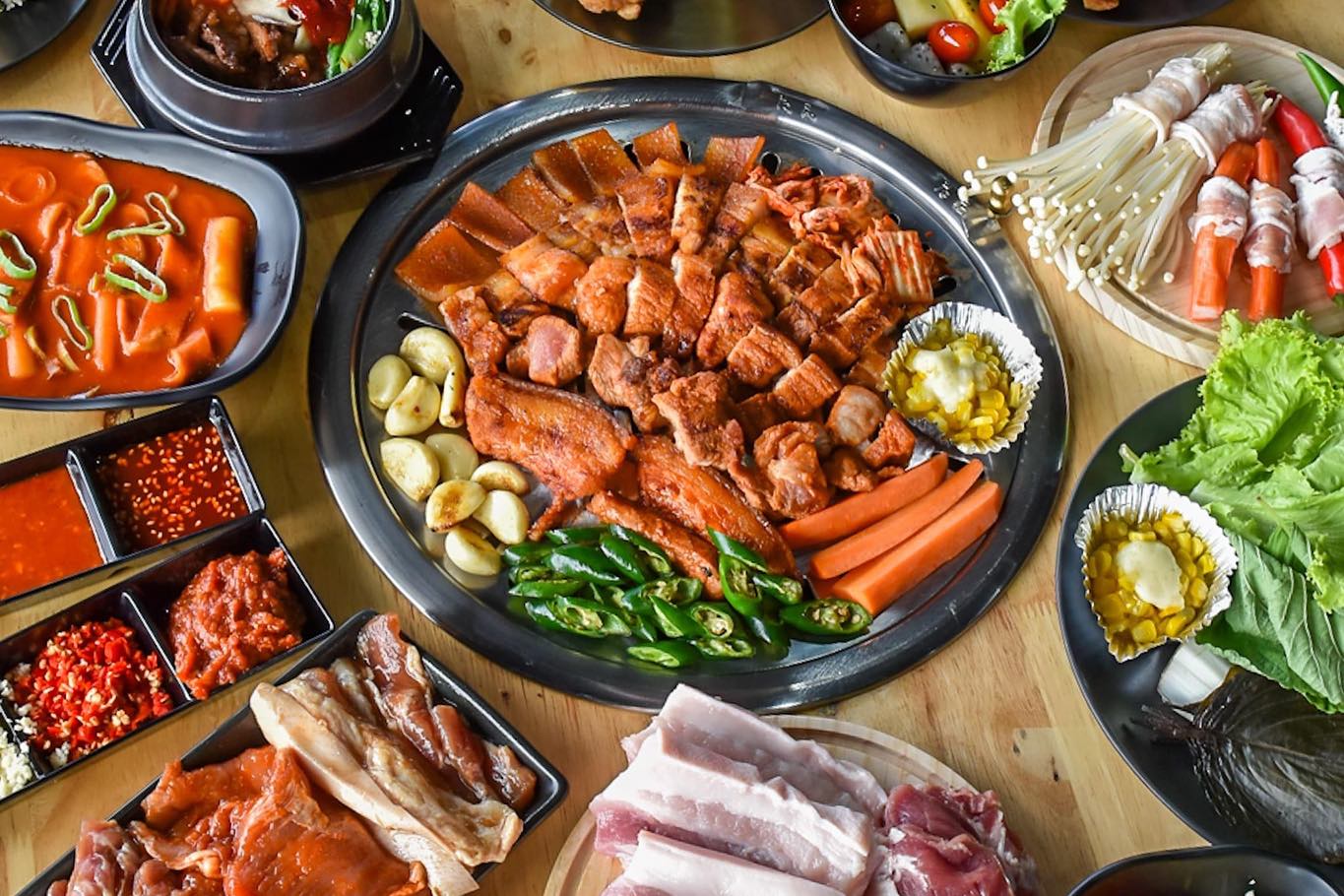 Dream Premium Korean BBQ Buffet Talat Long Ma Si Er - 드림 코리안 비비큐