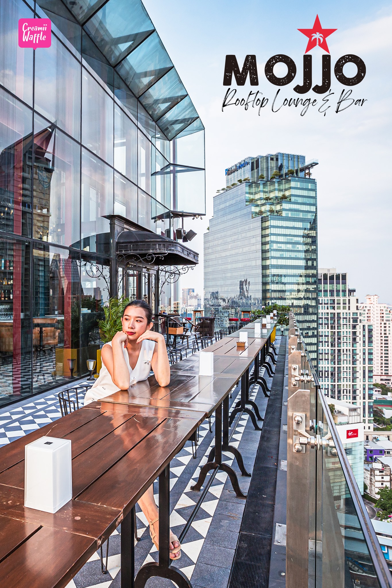 Mojjo Rooftop Lounge & Bar Skyview Hotel #รูฟท็อปใจกลางเมือง #สุขุมวิท