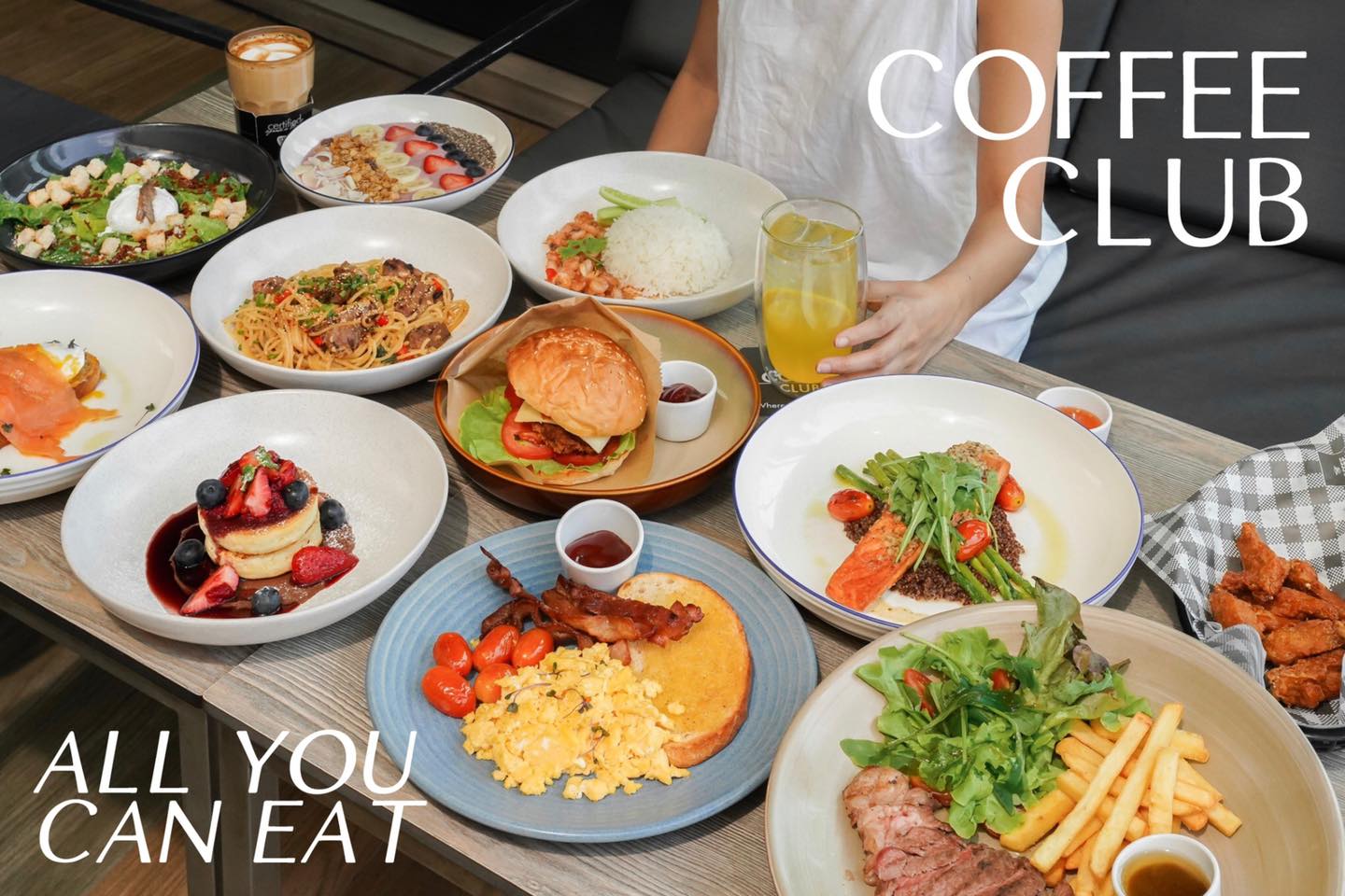 The Coffee Club Wireless Road #ครั้งแรกBuffetจากTheCoffeeClubปังมาก #ทานAllDayBrunchได้ไม่อั้นเริ่มต้นคนละ690บาท